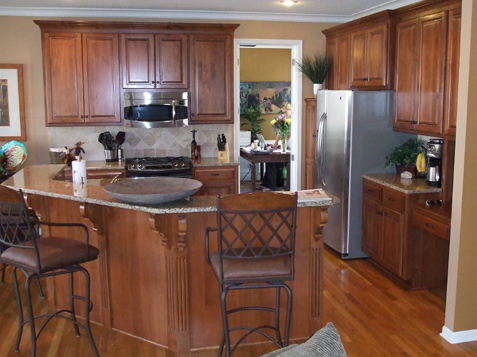 After - Better than refacing of cabinets or cabinet refinishing